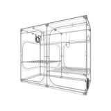 Darkroom 240W - 4.0 - Dyrketelt - 237 x 120 x 200 cm - Smoke - ShopDarkroom 240W - 4.0 - Dyrketelt - 237 x 120 x 200 cmSJ DarkroomSecret JardinSmoke - ShopDarkroom 240W - 4.0 - Dyrketelt - 237 x 120 x 200 cm - Grow - shop.no