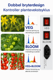 🌱 LED Plantevekstlys – Optimal vekst for alle stadier 🌿 - Smoke - Shop🌱 LED Plantevekstlys – Optimal vekst for alle stadier 🌿VekstlysSmoke - ShopSmoke - Shop🌱 LED Plantevekstlys – Optimal vekst for alle stadier 🌿