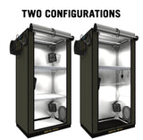 Secret Jardin Grow Station The Original - 60 x 40 x 116 cm 60 W LED - Smoke - ShopSecret Jardin Grow Station The Original - 60 x 40 x 116 cm 60 W LEDDyrketeltSecret JardinSmoke - ShopGR60Gr60Secret Jardin Grow Station The Original - 60 x 40 x 116 cm 60 W LED