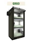 Secret Jardin Grow Station The Original - 60 x 40 x 116 cm 60 W LED - Smoke - ShopSecret Jardin Grow Station The Original - 60 x 40 x 116 cm 60 W LEDDyrketeltSecret JardinSmoke - ShopGR60Gr60Secret Jardin Grow Station The Original - 60 x 40 x 116 cm 60 W LED