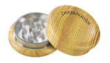 WOODEN PATTERN Grinder – 50mm CNC, 2 - delt Tregrinder - Smoke - ShopWOODEN PATTERN Grinder – 50mm CNC, 2 - delt TregrinderGrinder av treverkChamp HighSmoke - ShopWOODEN PATTERN Grinder – 50mm CNC, 2 - delt Tregrinder