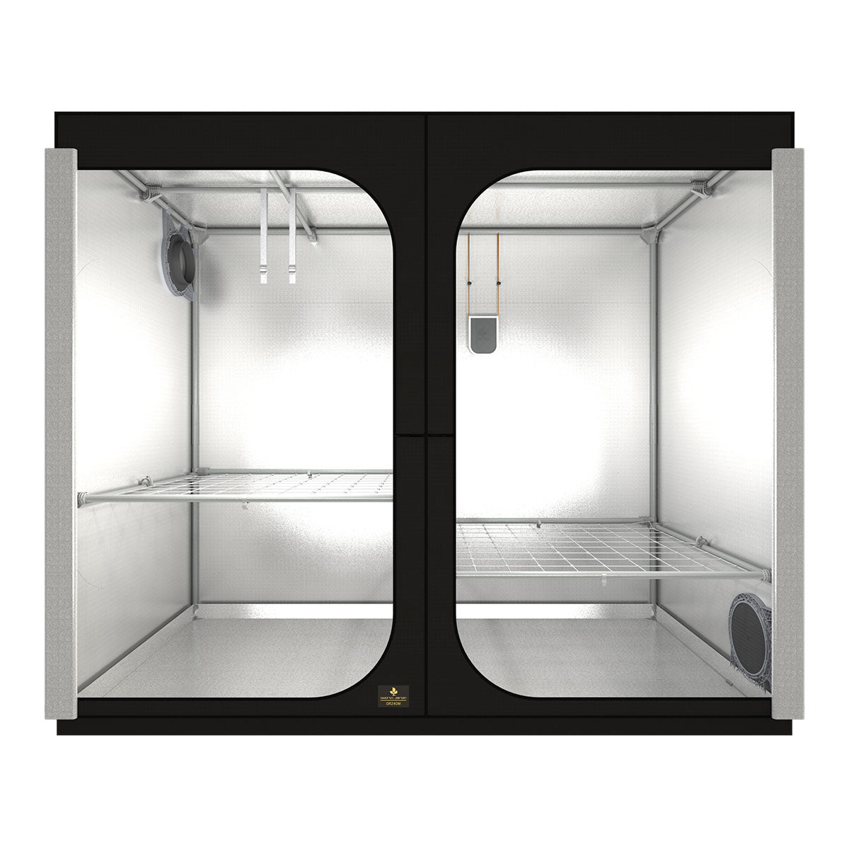 Darkroom 240W - 4.0 - Dyrketelt - 237 x 120 x 200 cm - Smoke - ShopDarkroom 240W - 4.0 - Dyrketelt - 237 x 120 x 200 cmSJ DarkroomSecret JardinSmoke - ShopDarkroom 240W - 4.0 - Dyrketelt - 237 x 120 x 200 cm - Grow - shop.no