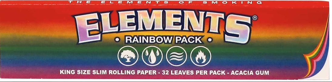 ELEMENTS King Size Slim Rainbow Pack – 50 hefter (449 kr) - Smoke - ShopELEMENTS King Size Slim Rainbow Pack – 50 hefter (449 kr)PapesElementsSmoke - ShopELEMENTS King Size Slim Rainbow Pack – 50 hefter (449 kr)