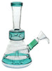 Glass Bong – Teal, Svart og Blå – Drum Perculator, 20 cm - Smoke - ShopGlass Bong – Teal, Svart og Blå – Drum Perculator, 20 cmPercolatorBam Bam BholeSmoke - ShopTealGlass Bong – Teal, Svart og Blå – Drum Perculator, 20 cm