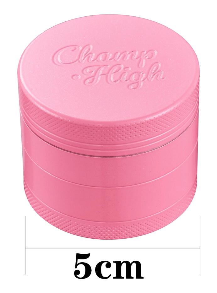 Metal Grinder 50mm – Rosa 4 - delt Kvern - Smoke - ShopMetal Grinder 50mm – Rosa 4 - delt KvernMetallgrinderChamp HighSmoke - ShopMetal Grinder 50mm – Rosa 4 - delt Kvern