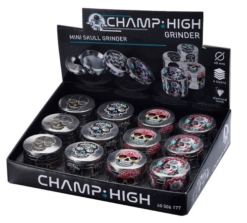 Metall - Grinder 40mm – Skull Color (4 - delt) | Champ High - Smoke - ShopMetall - Grinder 40mm – Skull Color (4 - delt) | Champ HighMetallgrinderChamp HighSmoke - ShopMetall - Grinder 40mm – Skull Color (4 - delt) | Champ High