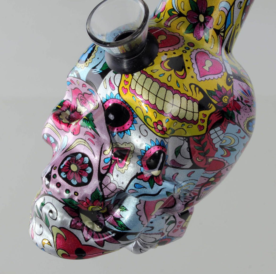 Mini Glass Bong – Skull Edition (Glow - in - the - Dark) - Smoke - ShopMini Glass Bong – Skull Edition (Glow - in - the - Dark)GlassbongSmoke - ShopSmoke - ShopMini Glass Bong – Skull Edition (Glow - in - the - Dark)