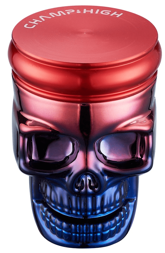 Skull Head Grinder – 3 - delt metallkvern 42mm | Champ High - Smoke - ShopSkull Head Grinder – 3 - delt metallkvern 42mm | Champ HighMetallgrinderChamp HighSmoke - ShopSkull Head Grinder – 3 - delt metallkvern 42mm | Champ High