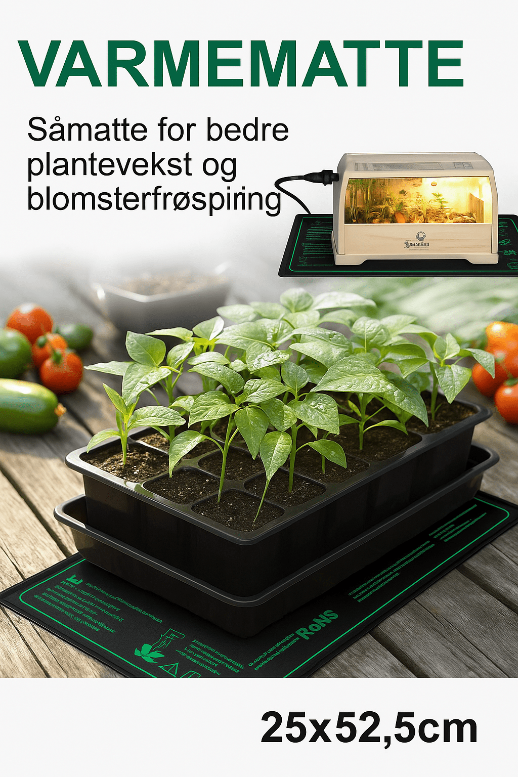 🌱 Varmematte for Planter, Frø og Drivhus – Perfekt for Spiring og Tidlig Vekst! Kun 399, - Smoke - Shop🌱 Varmematte for Planter, Frø og Drivhus – Perfekt for Spiring og Tidlig Vekst! Kun 399, - VarmematteSmoke - ShopSmoke - Shop🌱 Varmematte for Planter, Frø og Drivhus – Perfekt for Spiring og Tidlig Vekst! Kun 399, - 